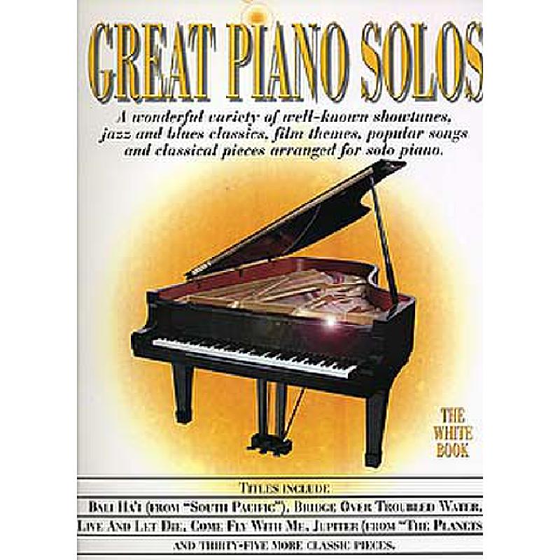 Great piano solos - white book